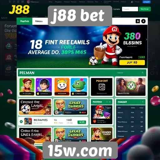 interface do usuário no site j88 bet